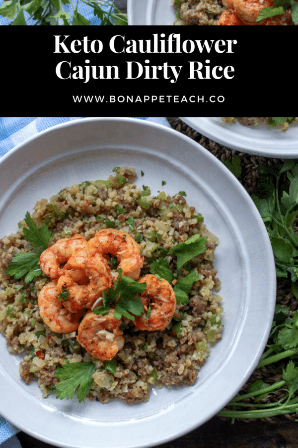 Cajun Cauliflower Dirty Rice Bonappeteach