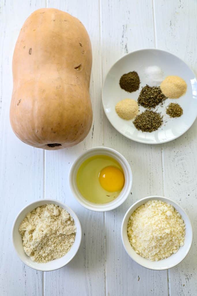 Roasted Butternut Squash Parmesan Fries ingredients
