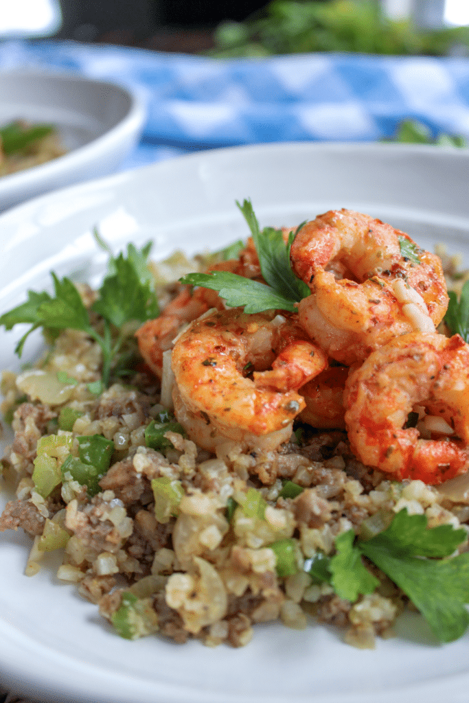 Cajun Cauliflower Dirty Rice