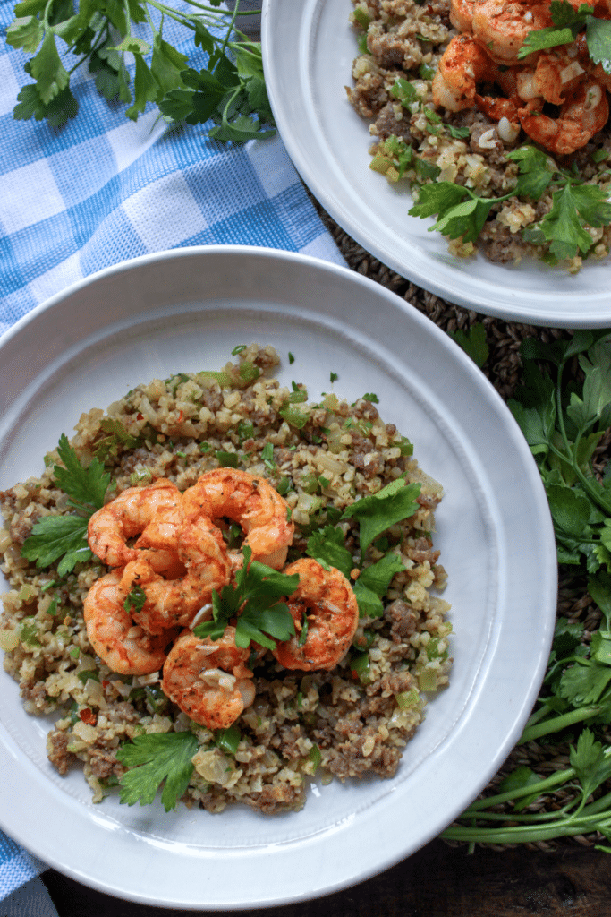 Cajun Cauliflower Dirty Rice