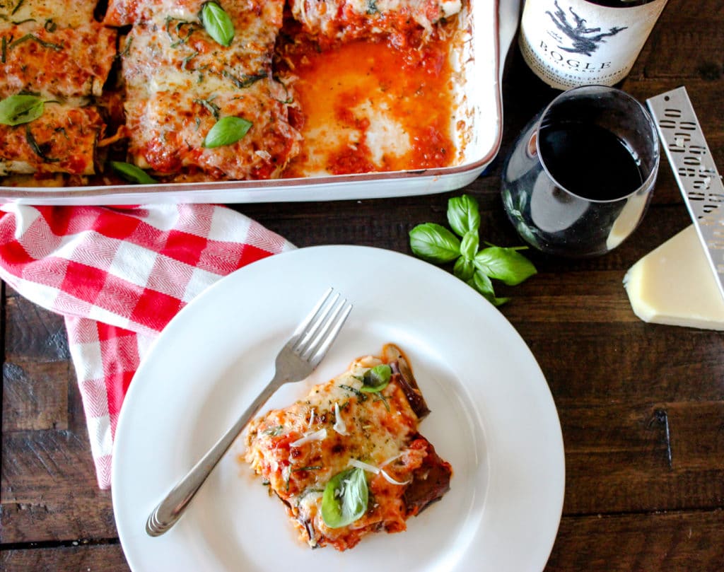 Low Carb Chicken & Eggplant Roll Up's