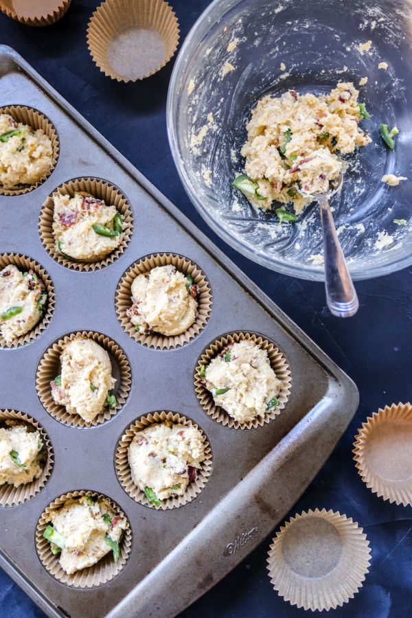 Easy Keto Cornbread Style Muffins