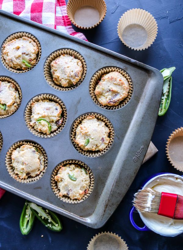 Easy Keto Cornbread Style Muffins