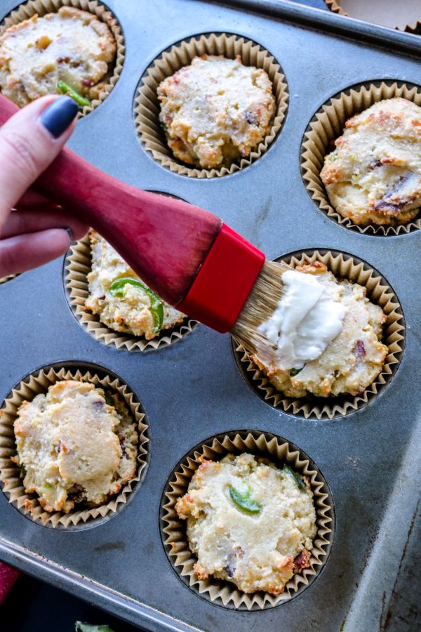 Easy Keto Cornbread Style Muffins