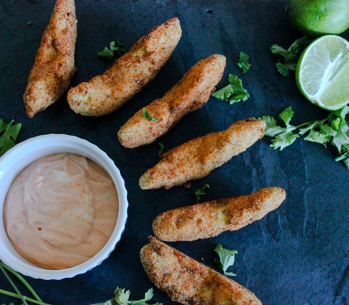 Low Carb Avocado Fries