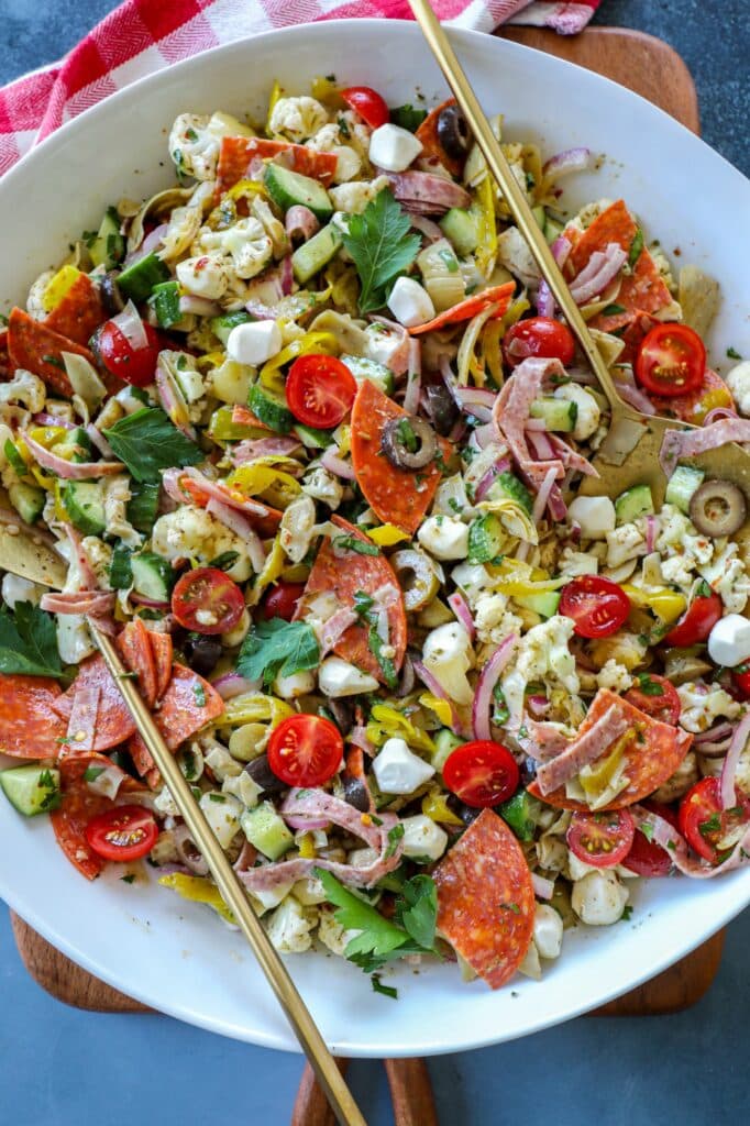 Cauliflower Antipasto Salad