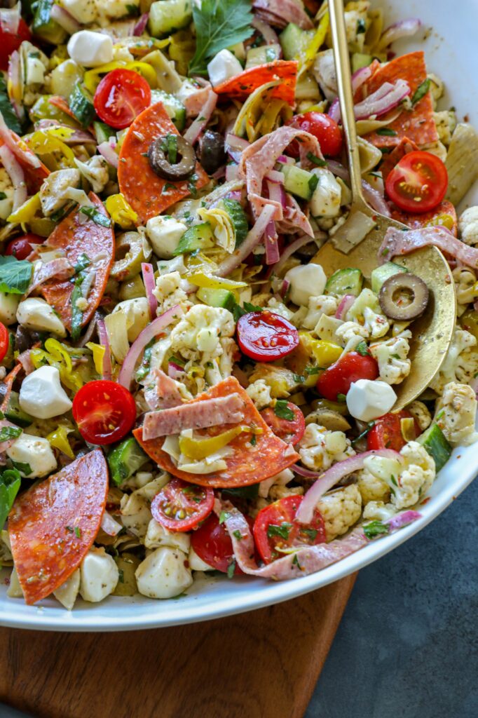 Cauliflower Antipasto Salad