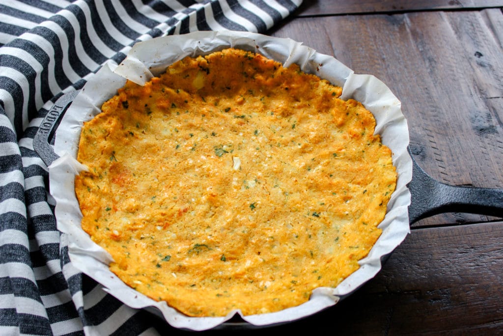 Cauliflower "Hash Brown" Breakfast Casserole