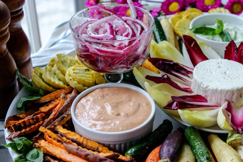 Roasted Crudite Platter Bonappeteach