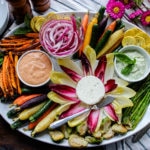 Roasted Crudite Platter