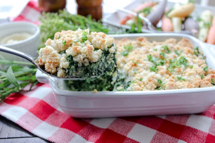 Low Carb Creamed Spinach