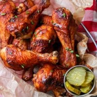 Keto BBQ Chicken Drumsticks