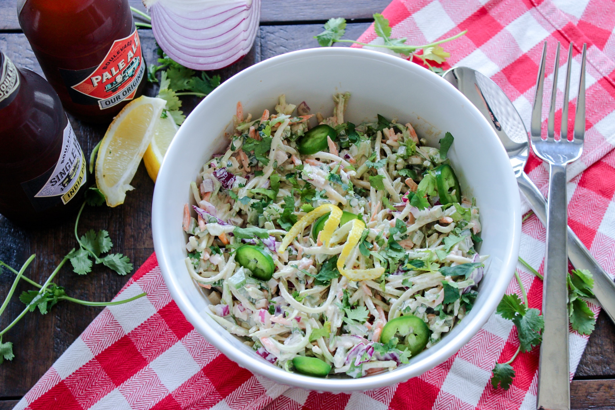 Keto Cajun Coleslaw