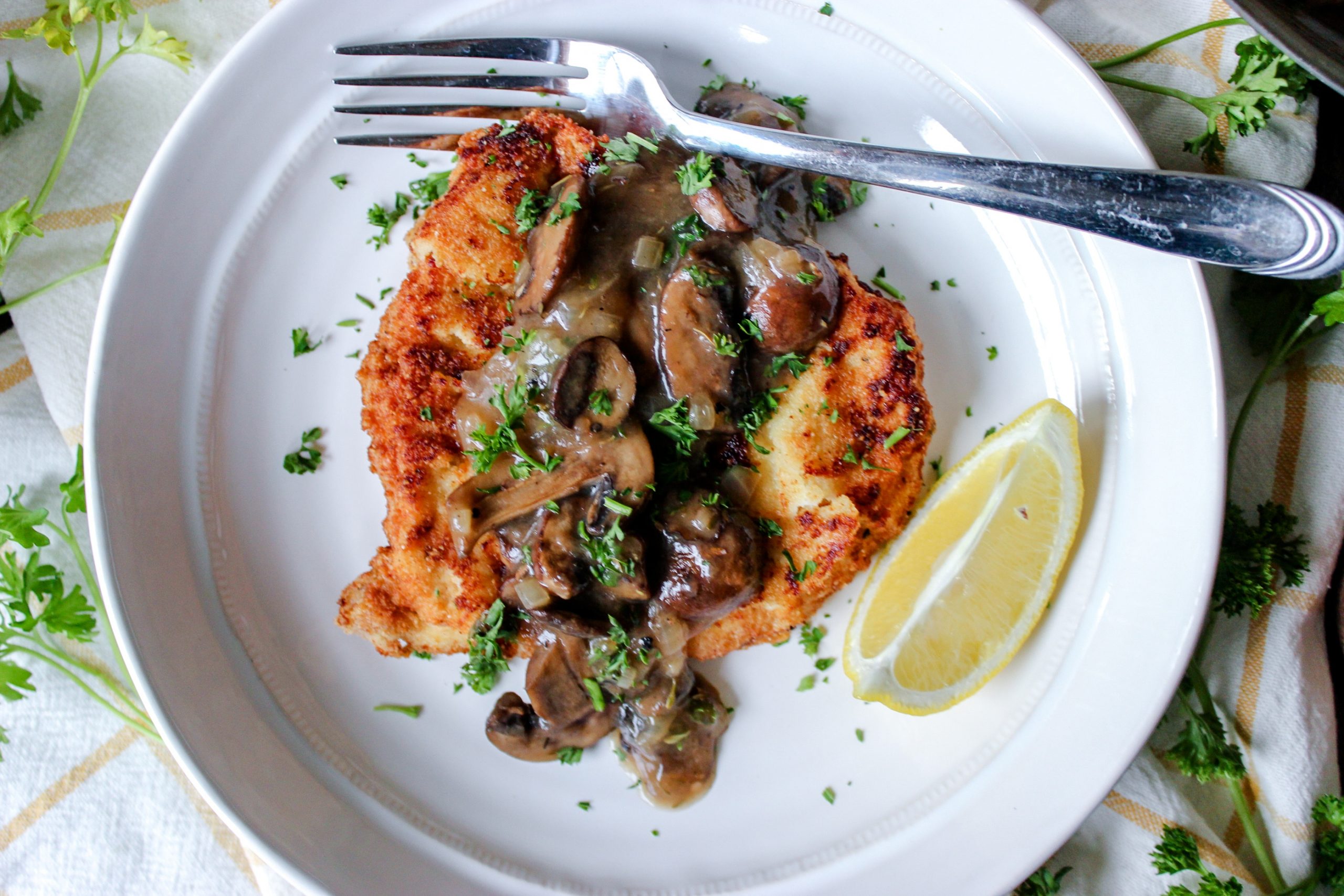 Low Carb German Jagerschnitzel Bonappeteach