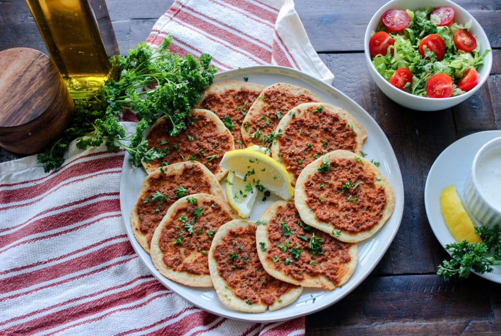 Keto Armenian Pizzas (Lahmajun)