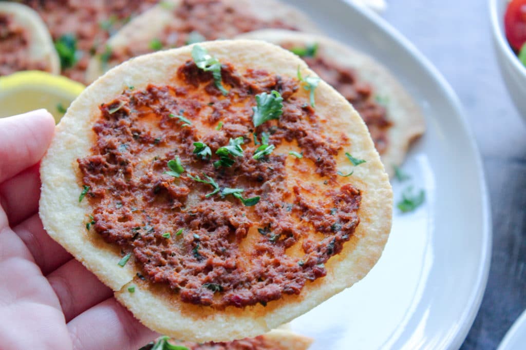 Low Carb Armenian Lahmajun