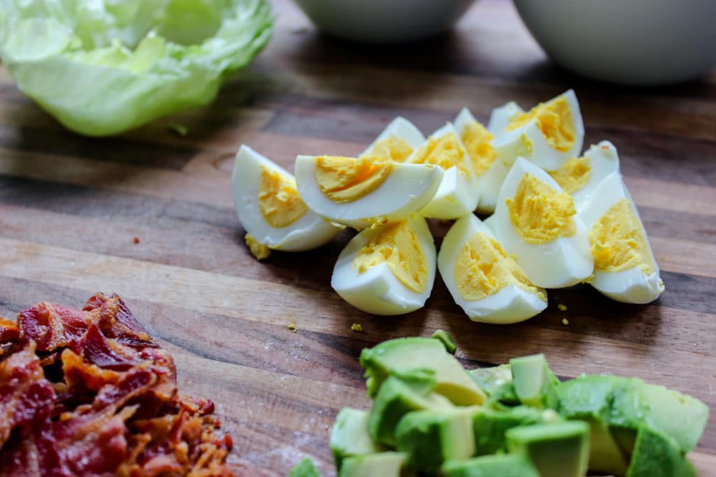 Rustic Egg Salad Cups