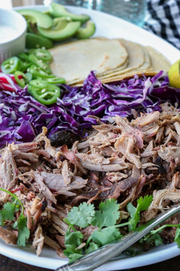 Low Carb BBQ Pulled Pork Tacos
