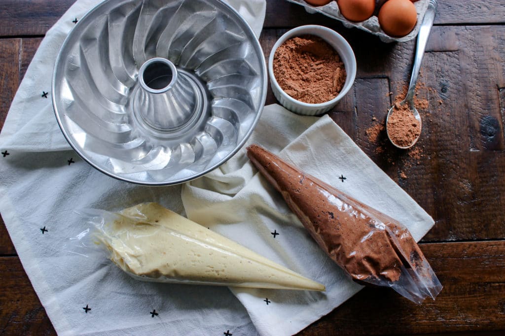 Keto Marble Pound Cake