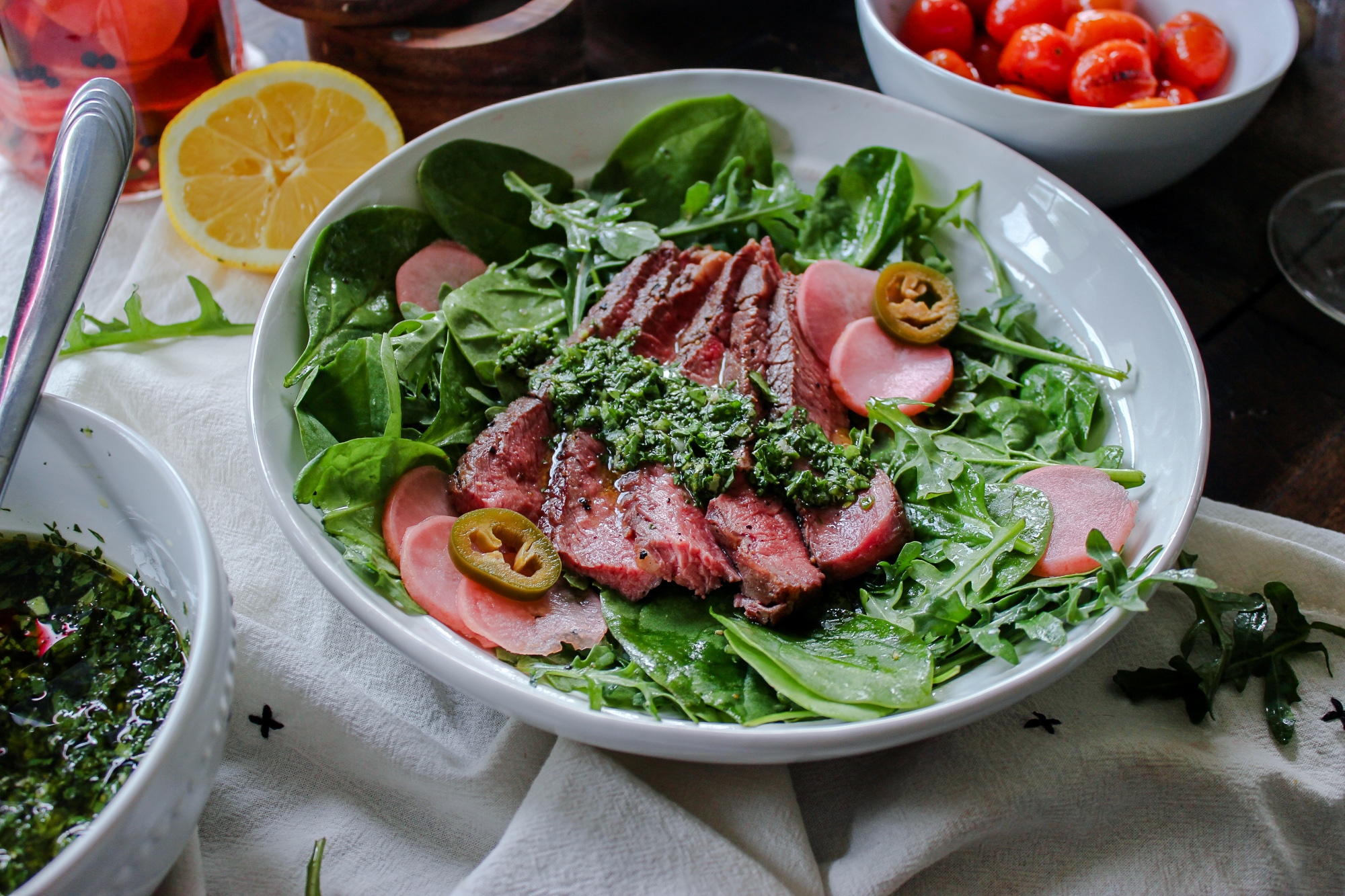 Sugar Free Spicy Pickled Radishes 