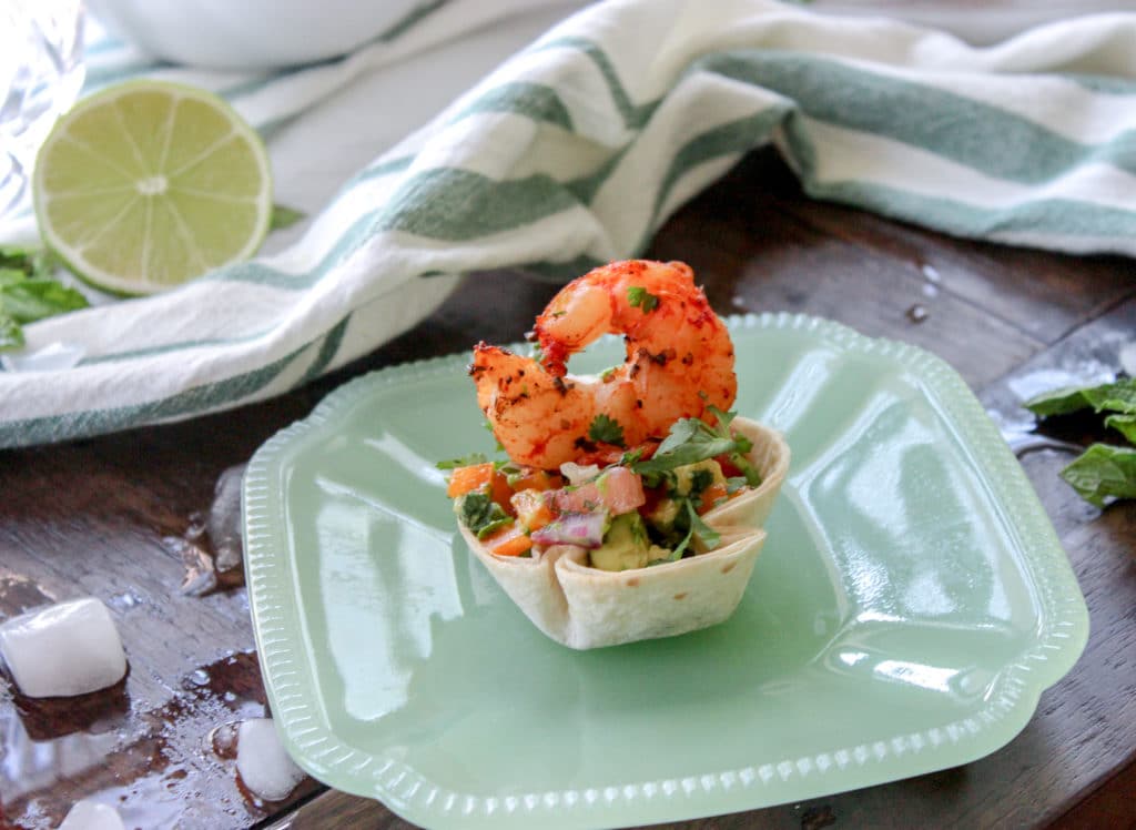 Grilled Shrimp And Avocado Salad