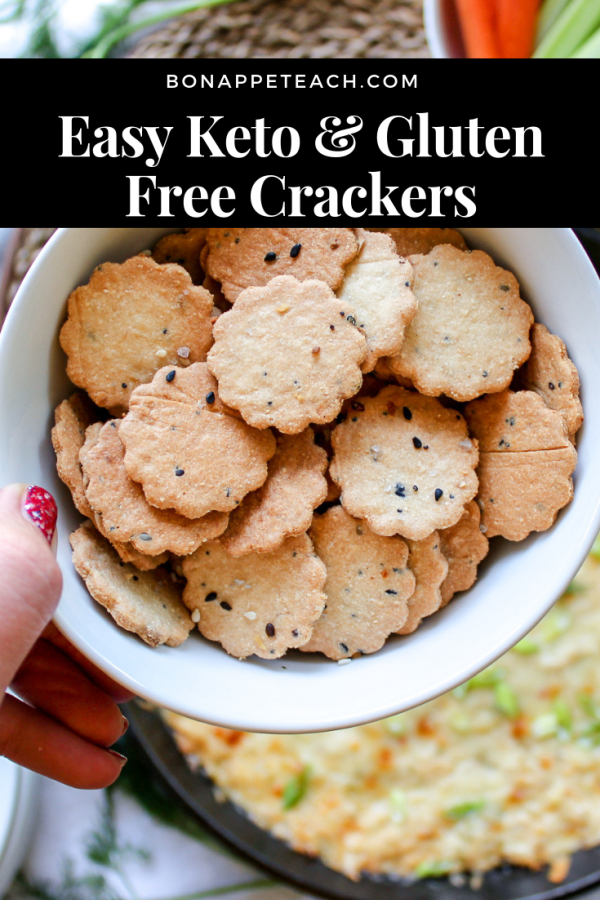 Easy Keto Crackers Bonappeteach