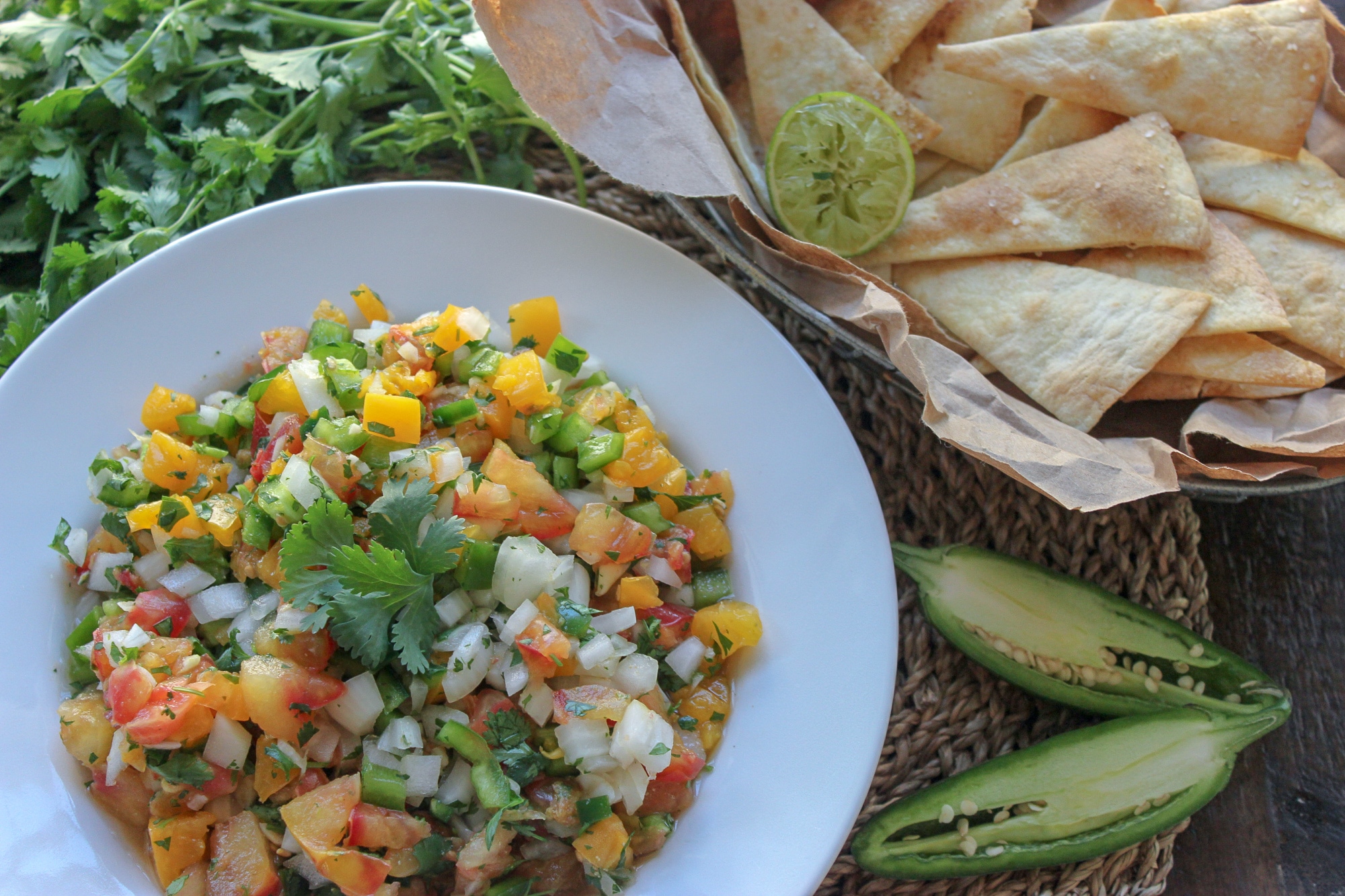 Heirloom Tomato Salsa