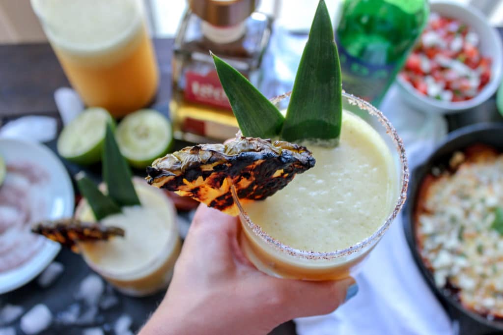 Jalapeno Pineapple Mezcal Margarita 