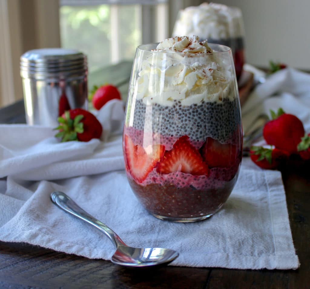 Neapolitan Chia Pudding