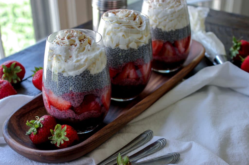 Neapolitan Chia Pudding