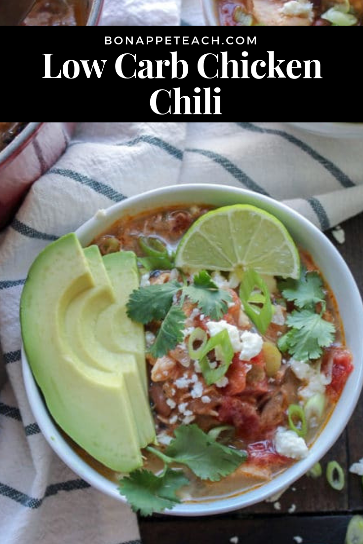 Low Carb Chicken Chili