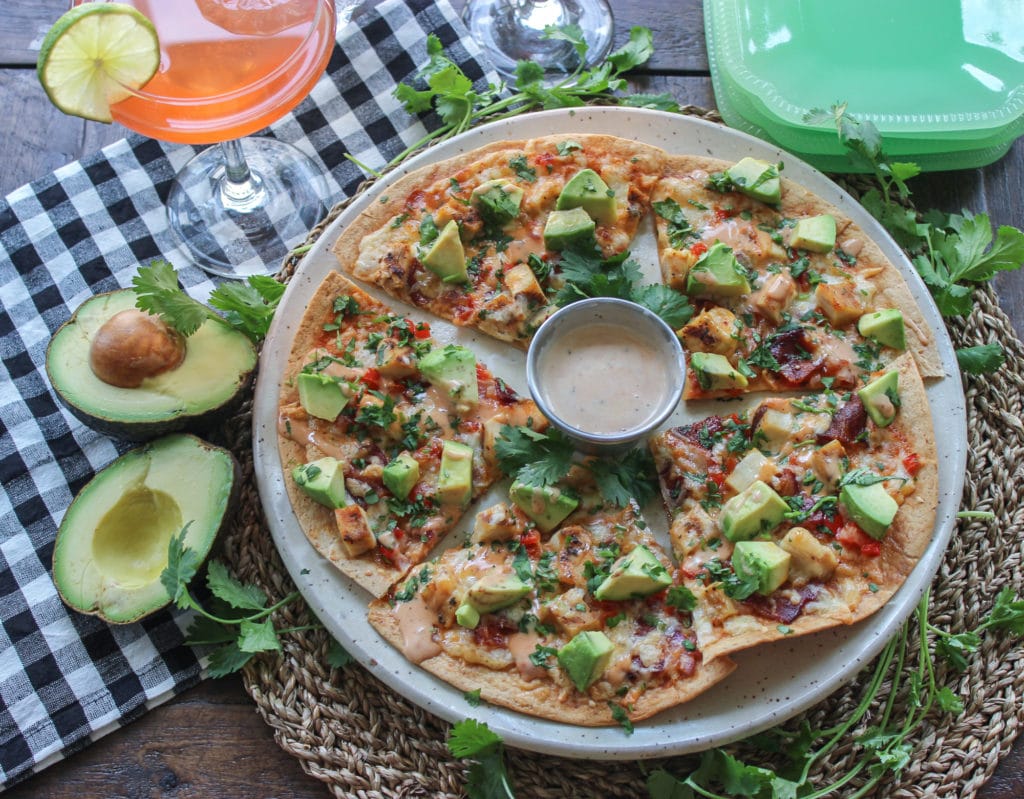 Low Carb California Flatbread Pizza