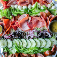Deconstructed Keto Italian Sub Salad