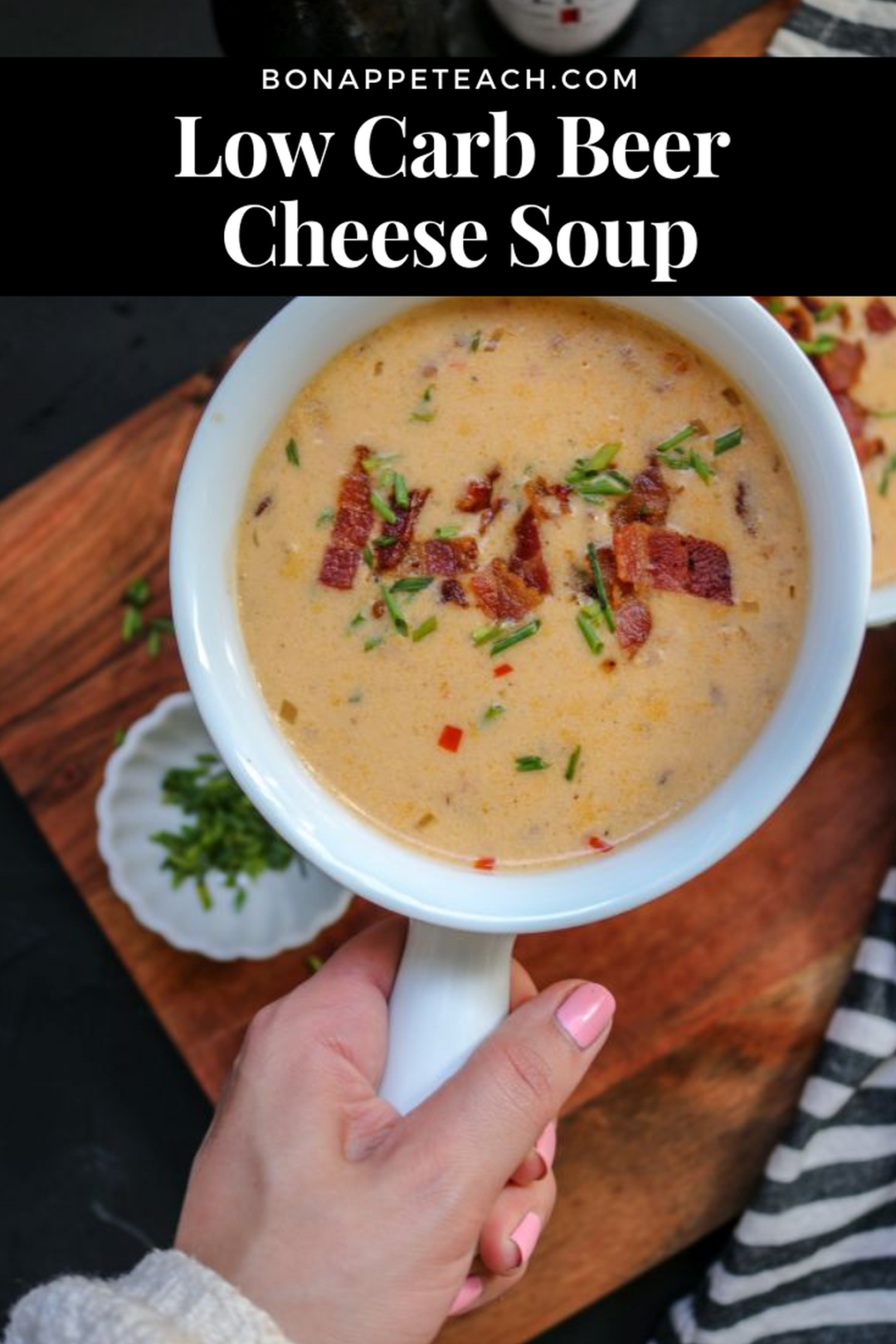 Low Carb Beer Cheese Soup Bonappeteach