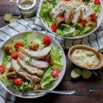 Thanksgiving Turkey Caesar Salad