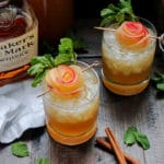 Apple Cider Whiskey Smash