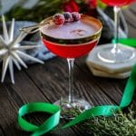 Cranberry Pisco Sour