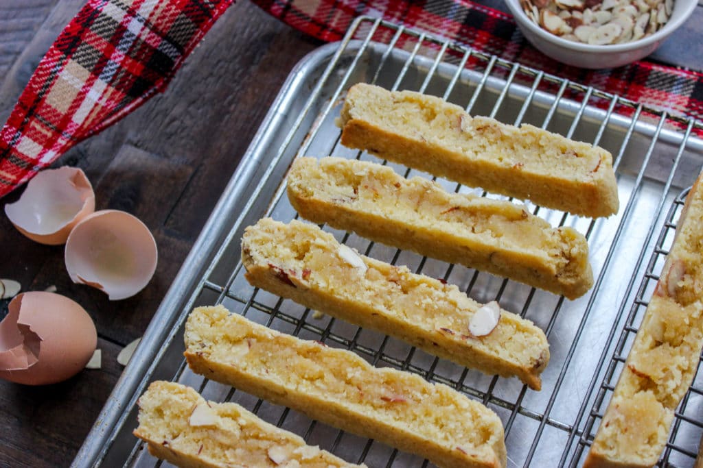 Keto & Gluten Free Almond Biscotti