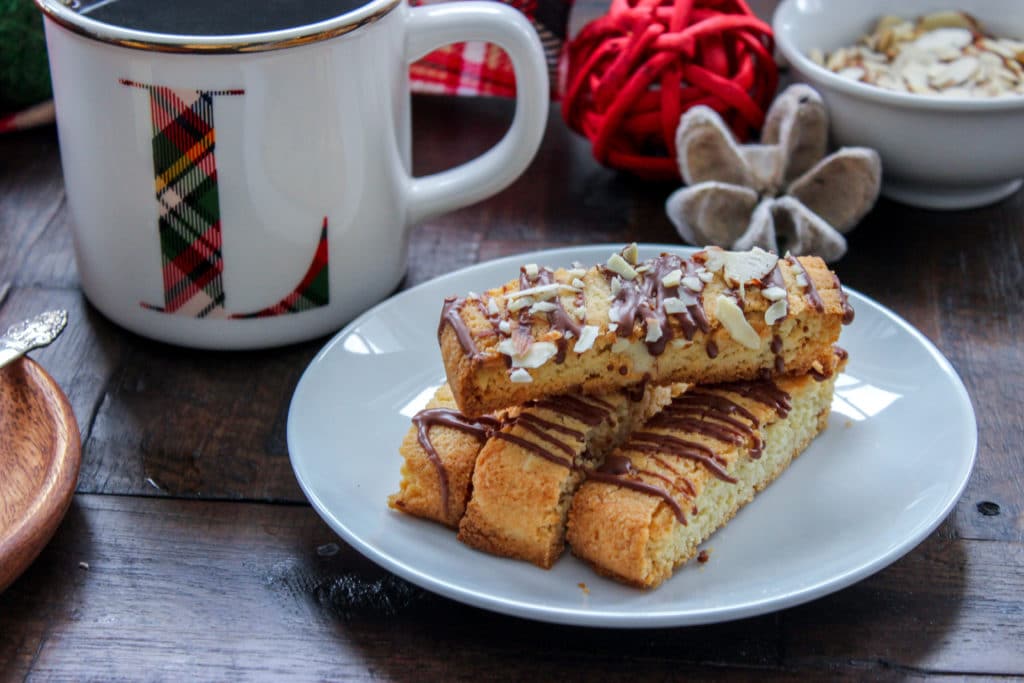 Keto & Gluten Free Almond Biscotti