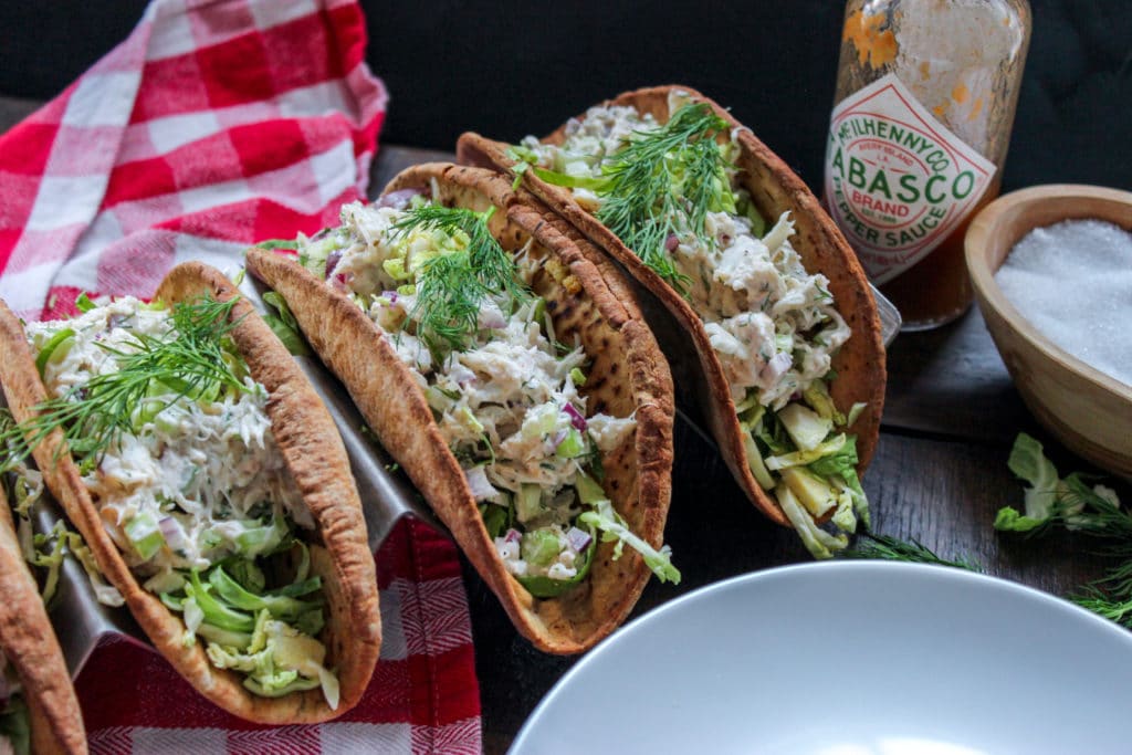 Low Carb Crab Salad Tacos