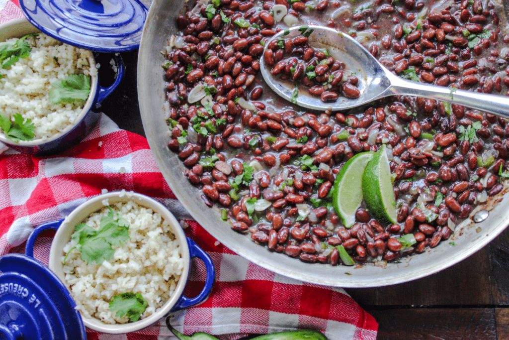 Low Carb Cuban Style Black Beans