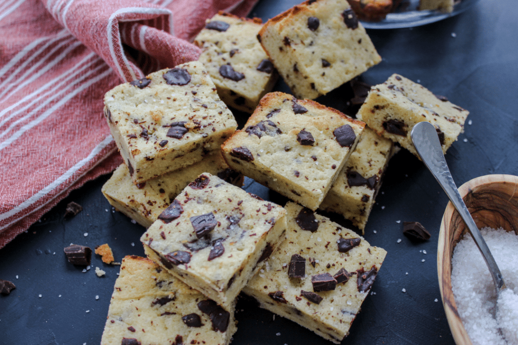 Easy Almond Flour Keto Blonde Brownies Bonappeteach