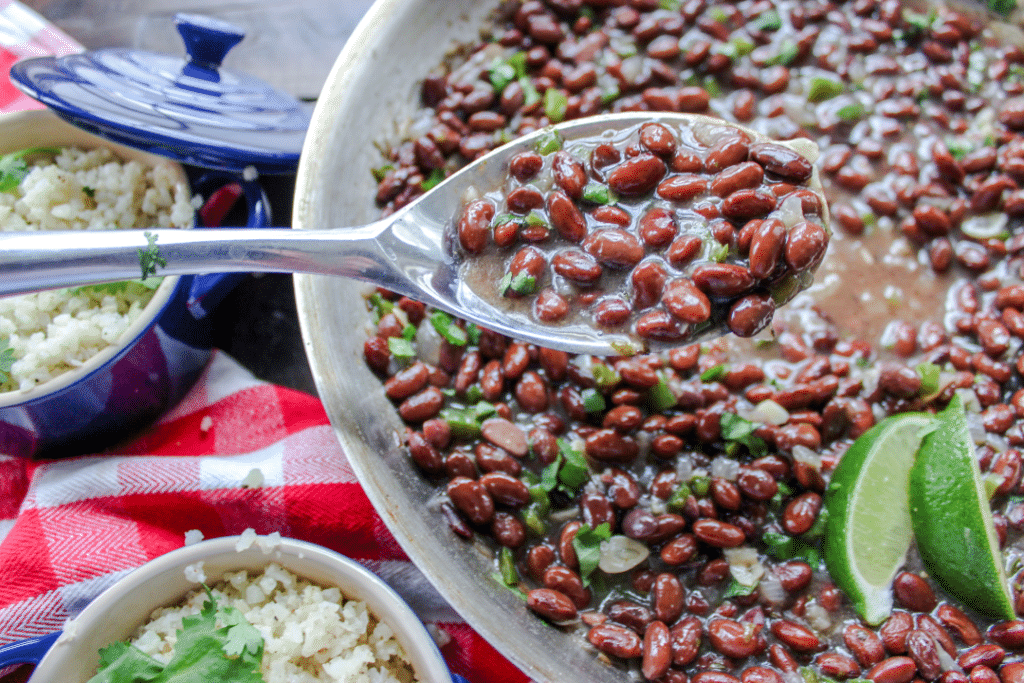 Low Carb Cuban Style Black Beans