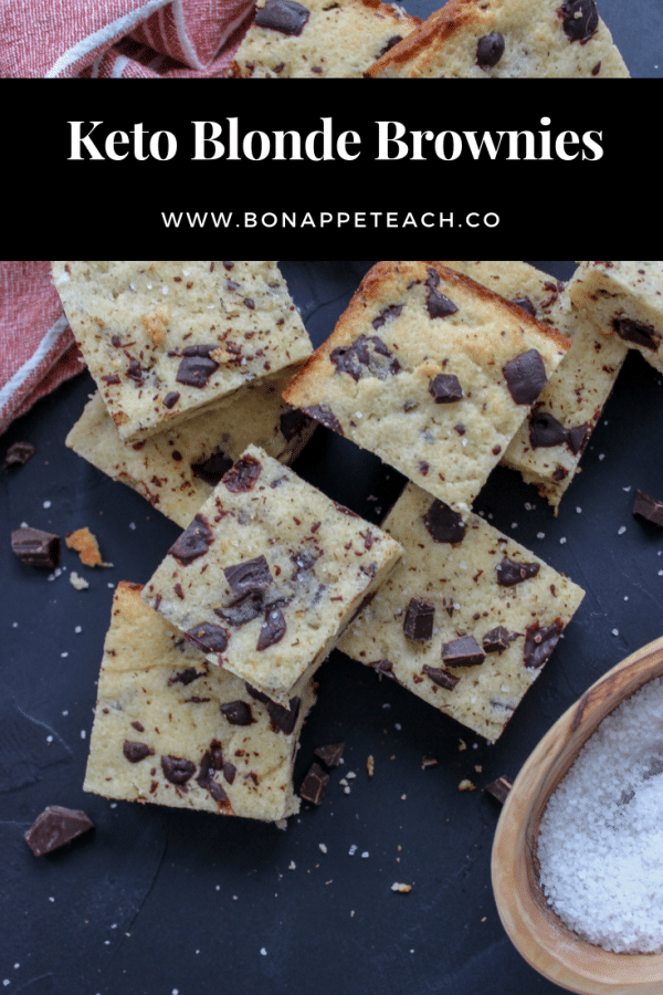 Easy Almond Flour Keto Blonde Brownies Bonappeteach