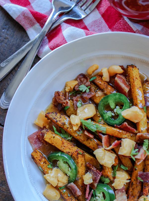 Low Carb Bacon & Jalapeno Poutine