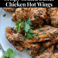 Crispy Grilled Butter Chicken Hot Wings