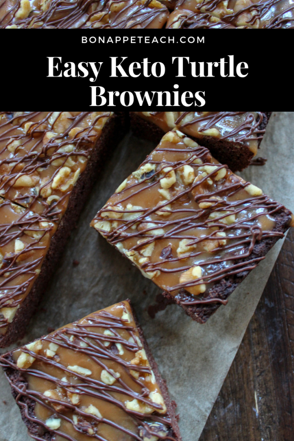 Easy Keto Turtle Brownies Bonappeteach