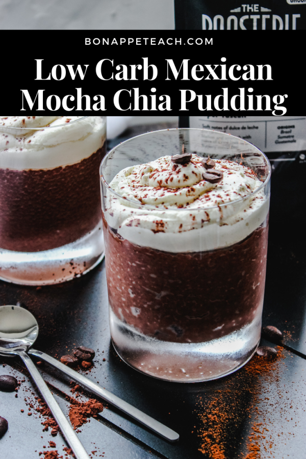 Low Carb Mexican Mocha Chia Pudding