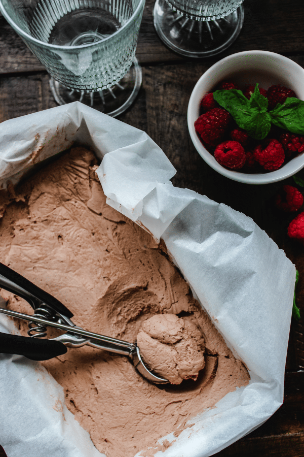 No Churn Keto Frosty