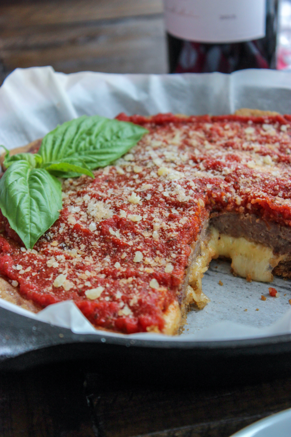 Keto Chicago Style Deep Dish Pizza Bonappeteach